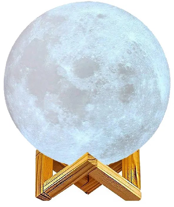 Verk 15845 3D Lampička mesiac Moon Light 8 cm