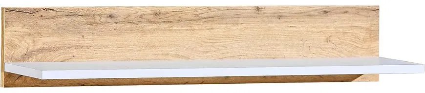 Polička Arca AR8 Dub Wotan/Biely