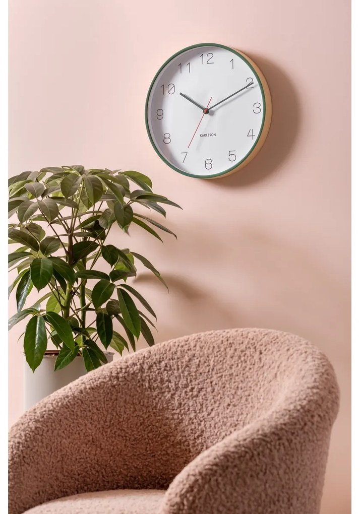 Karlsson 5926GR dizajnové nástenné hodiny 40 cm
