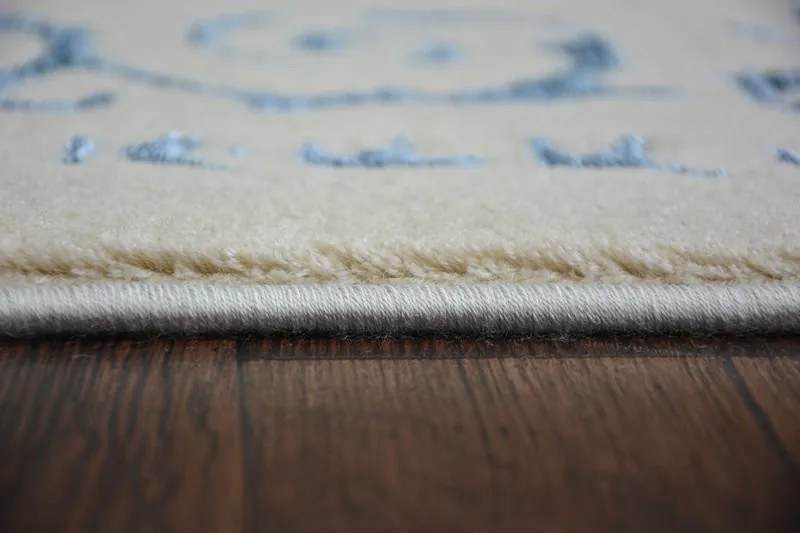 Kusový koberec MANYAS Zeggy sivo-modrý