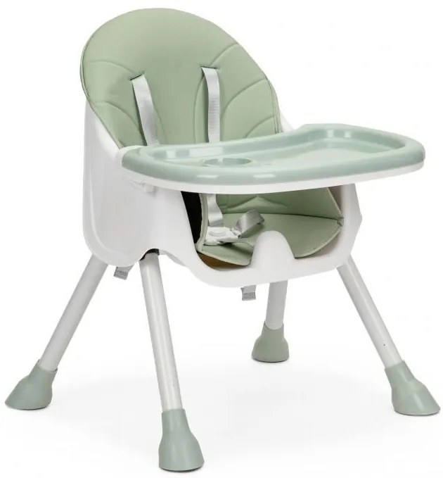 ECOTOYS Detská jedálenská stolička 2v1 Azure