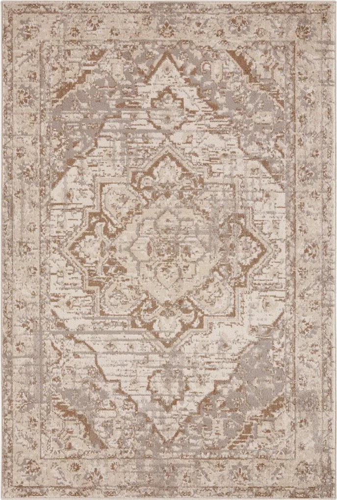 Hanse Home, AKCIA: 240x340 cm Kusový koberec Terrain 105597 Sand Cream Brown, hnedá, obývacia izba