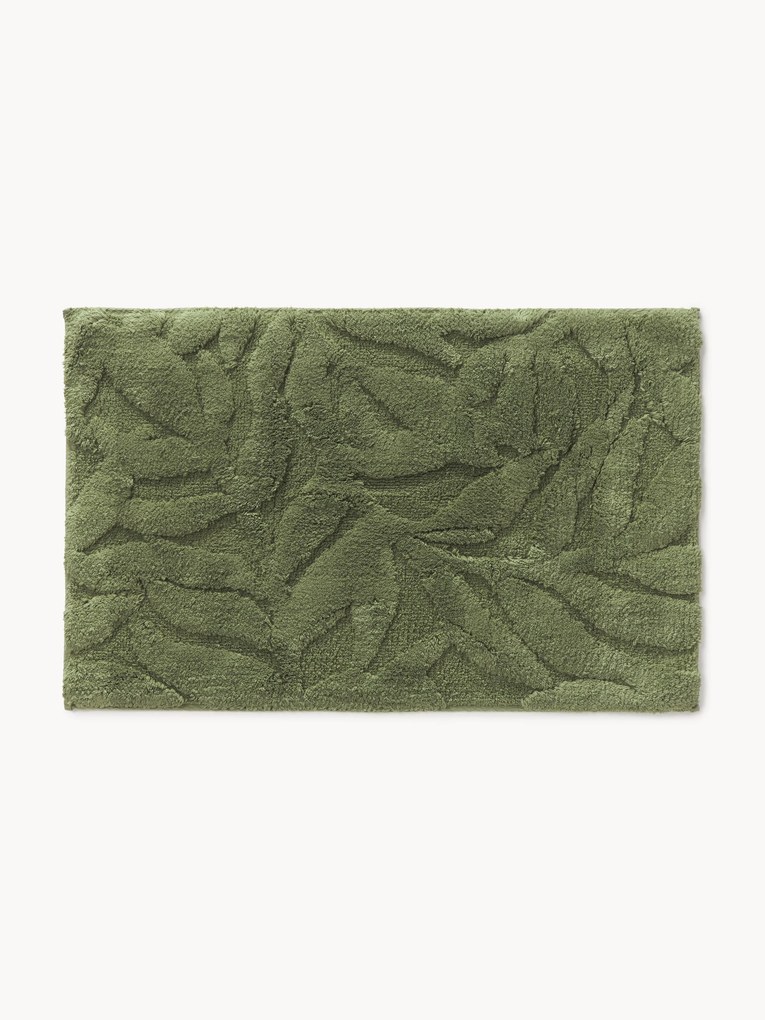 Protišmyková kúpeľňová predložka's reliéfnou štruktúrou Leaf