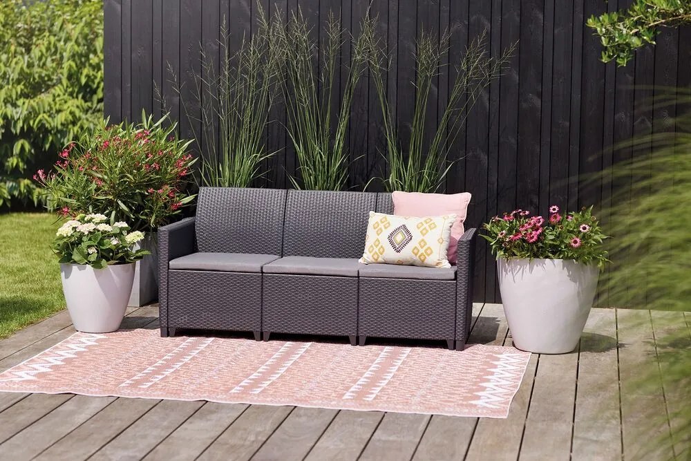 Sedačka MARIE 3 SEATERS SOFA, grafit