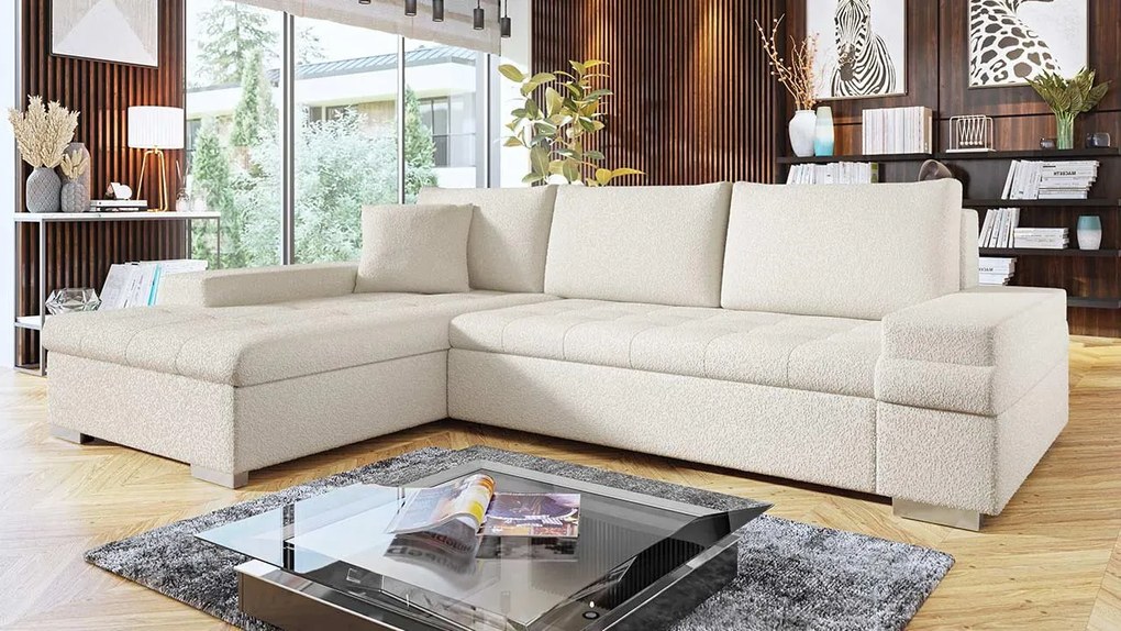 Rohová sedačka Canton Mini Premium, Dostupné poťahy: Otusso 14 + Otusso 14 + Sorriso 04
