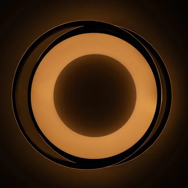 Brilagi - LED stmievateľné stropné svietidlo FLARE LED/84W/230V 47x51 cm čierna + DO
