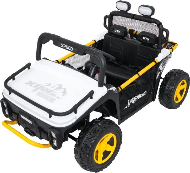 Elektrické autíčko Buggy UTV SPEED biele