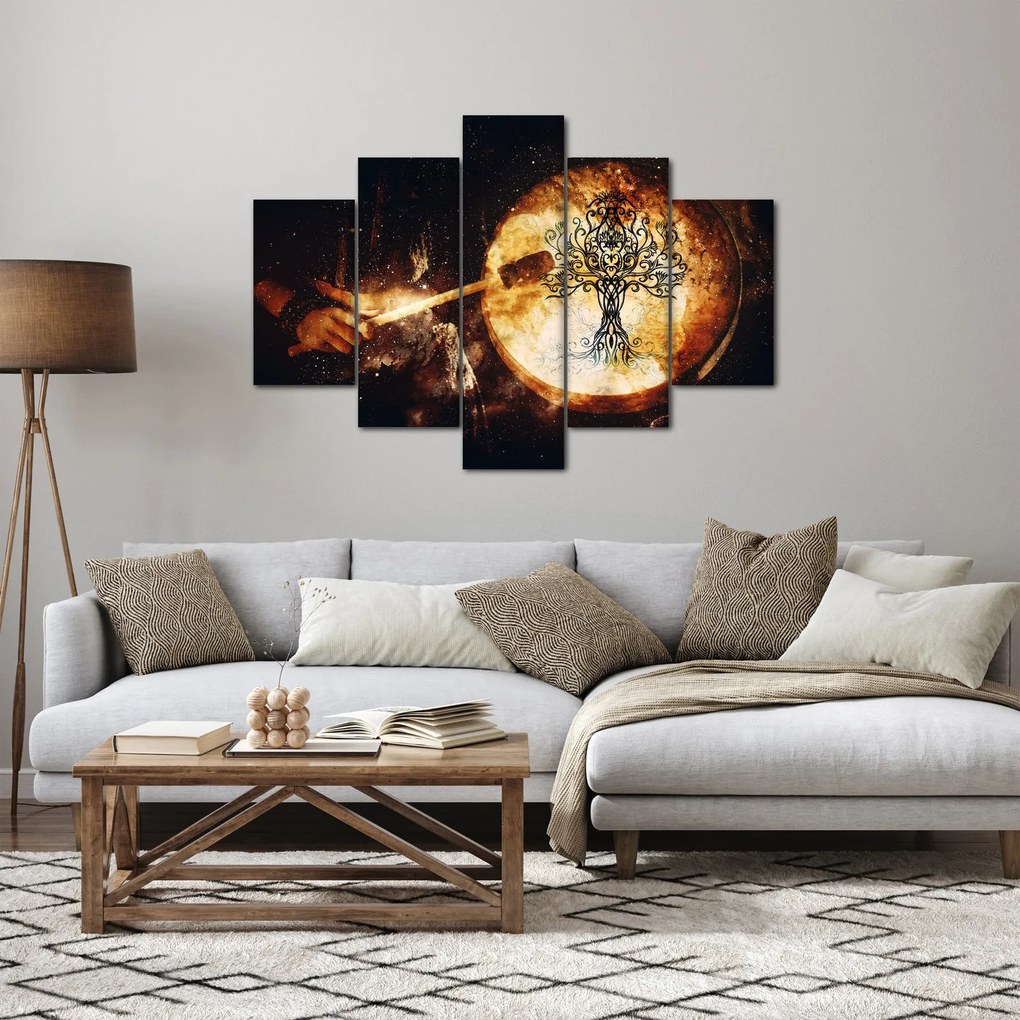 Obraz - Tajomný strom života (150x105 cm)