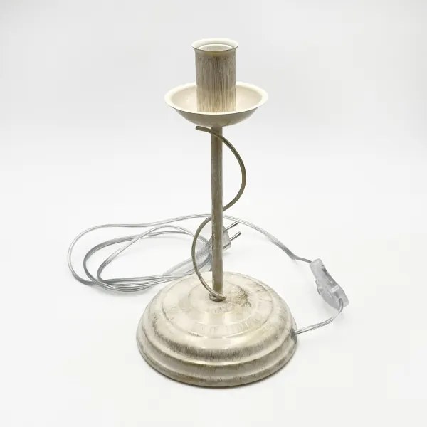 Stolná lampa ANTON 1xE14/60W/230V biela patina