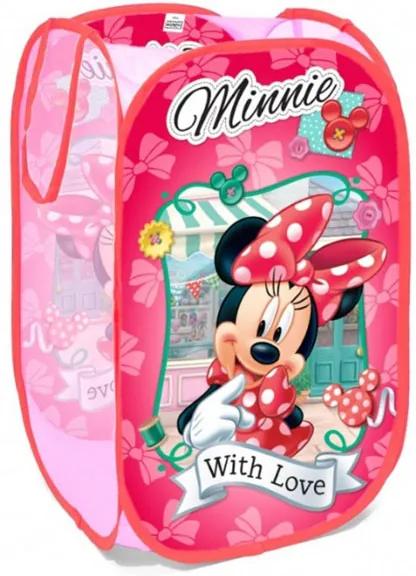 Seven Kôš na hračky Minnie Mouse Polyester 36x36x58 cm