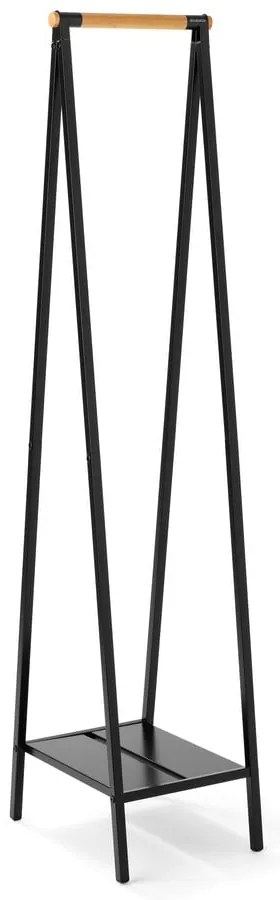Čierny oceľový stojan na oblečenie Linn – Brabantia