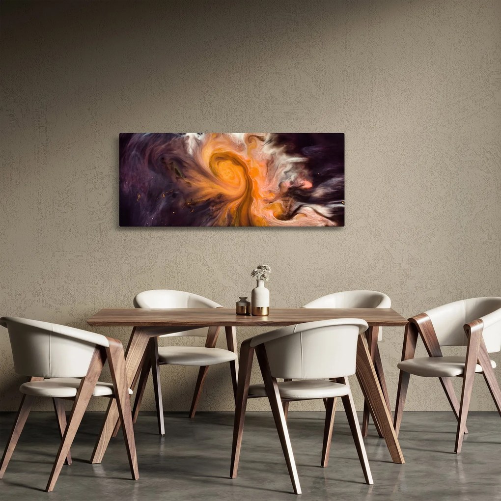 Abstraktné obraz - vesmír (120x50 cm)