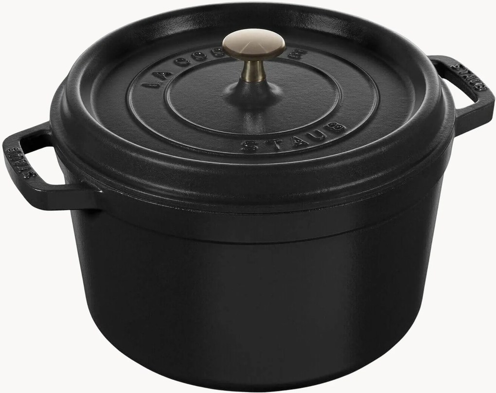 Okrúhly liatinový zapekací hrniec Staub La Cocotte