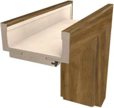 Obložková zárubňa DRE 80 cm pre hrúbku steny 22-24 cm ľavá O8DPL80L