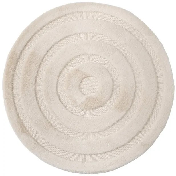 Kúpeľňový koberček MOYO CIRCLE béžový kruh