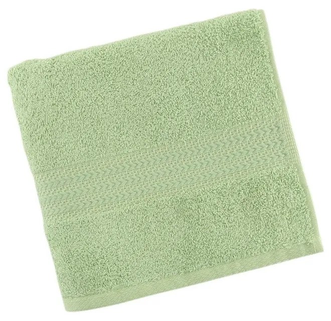 Zelený uterák z čistej bavlny Foutastic, 50 × 90 cm