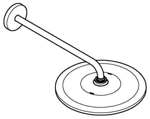 GROHE 26557000 - Súprava hlavovej sprchy RAINSHOWER 310, 422 mm, lesklý chróm