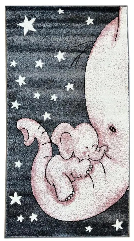 Koberec Frisee Soft Kids 1,33/1,9 0560A šedá