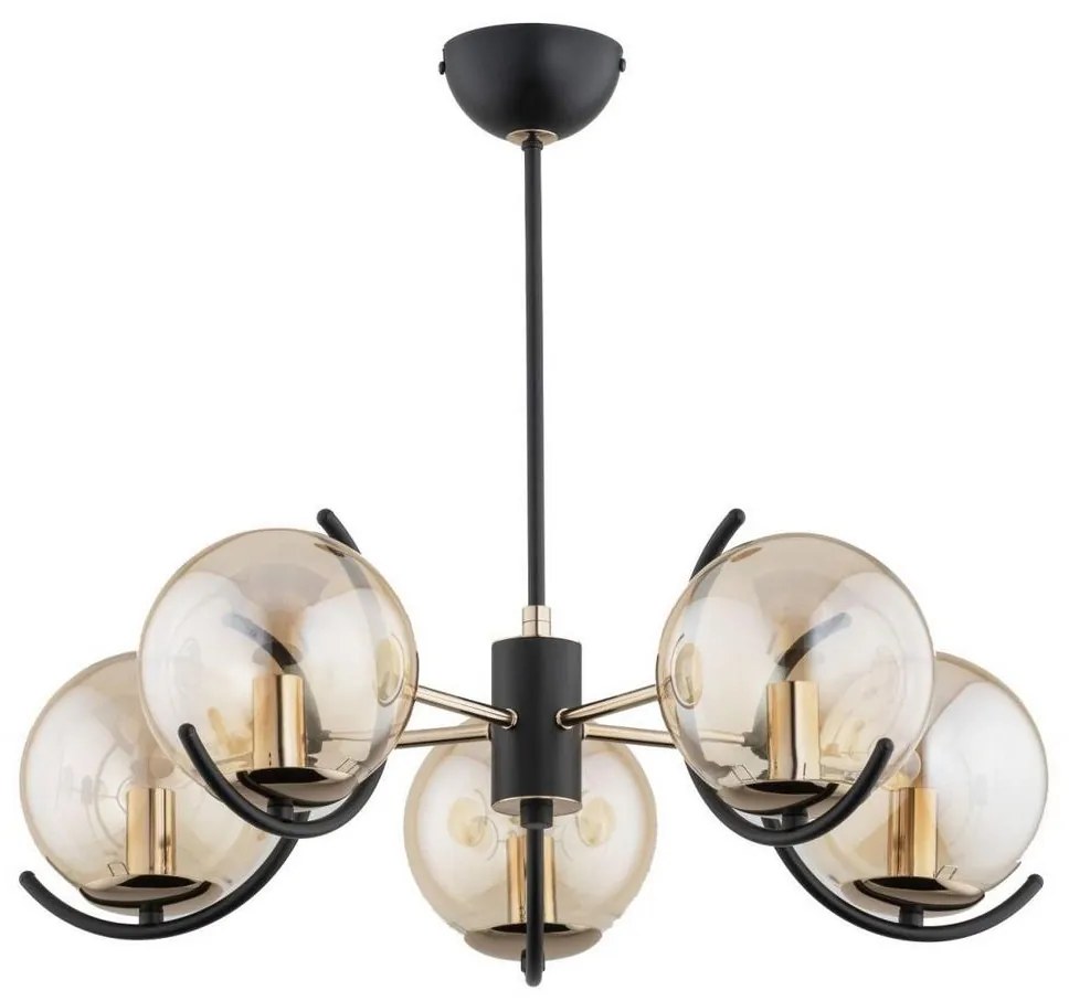 Luster na tyči AVERS 5xE14/40W/230V