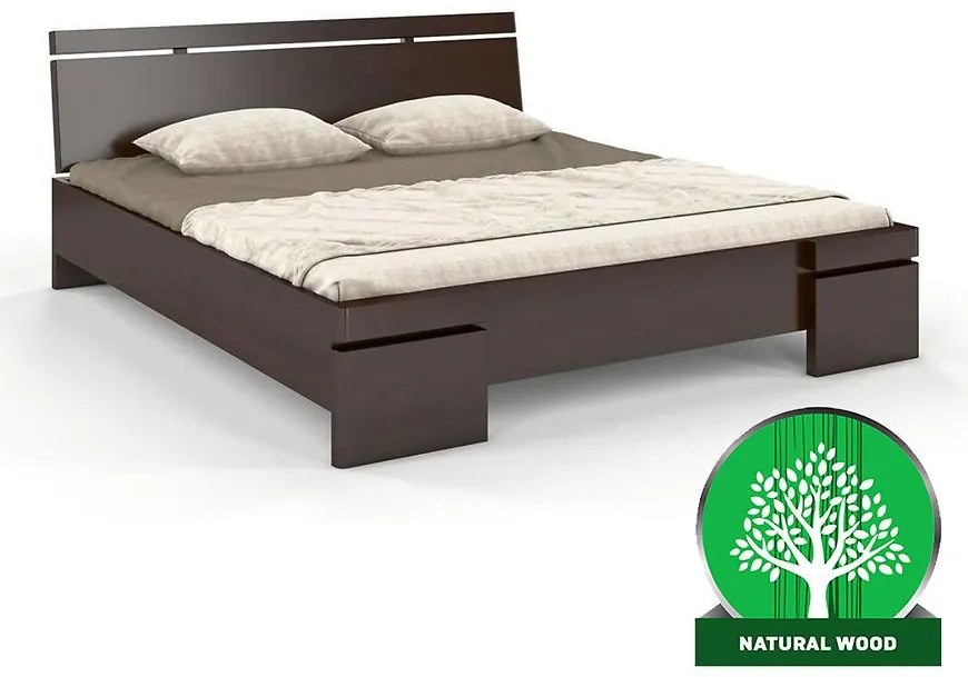 Posteľ borovicová Skandica Sparta maxi 180X200 palisander