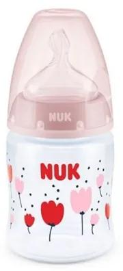 NUK NUK Dojčenská fľaša NUK First Choice Temperature Control 150 ml ružová Ružová |