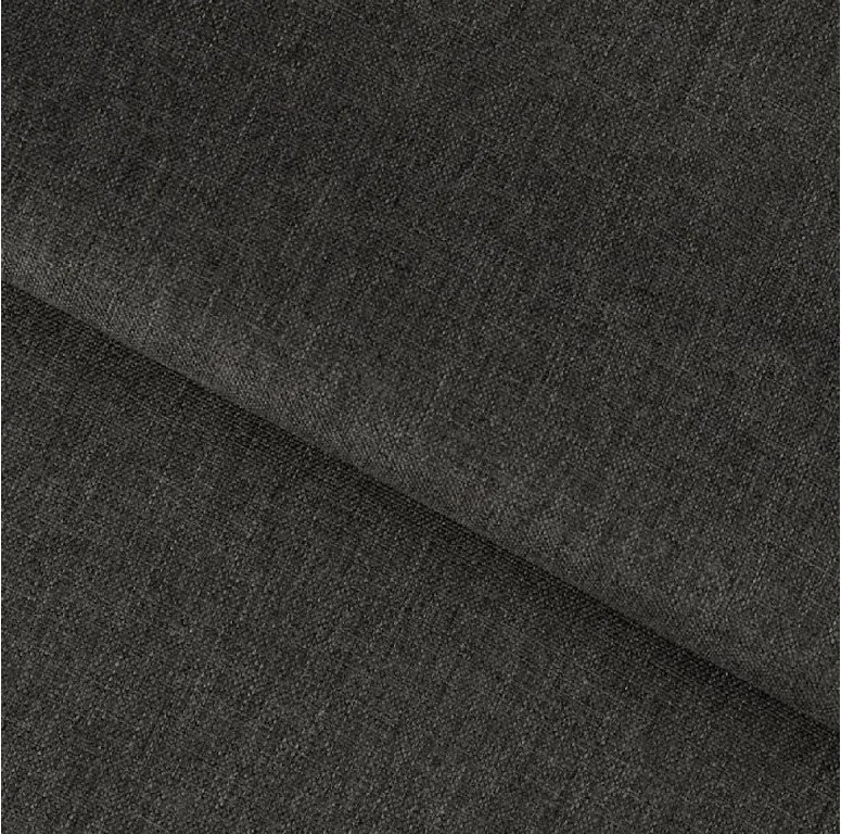 Rozkladacia sedacia súprava do U VALERIO 305x140 cm, tmavosivá