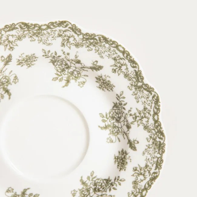 Šálka LOURRY s podšálkou, zelená 762727 200 ml