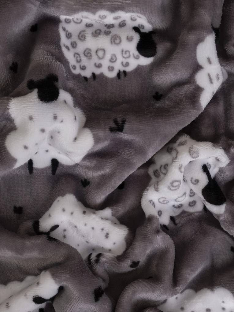 Obliečka na vankúš mikroplyš Exclusive 40 × 60 cm - Ovečky