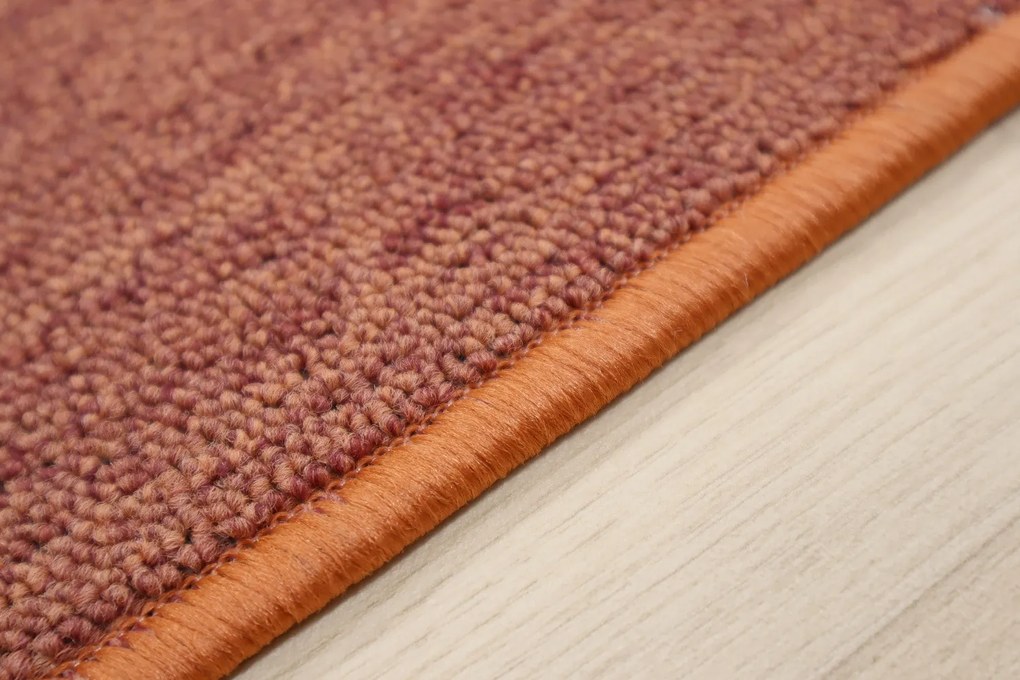 Vopi, Kusový koberec Astra terra štvorec, 250x250, oranžová, chodba / predsieň