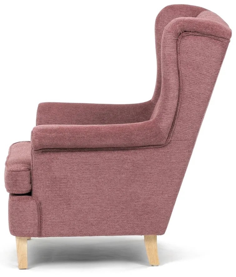 Kreslo s ušami PINK2, ružová