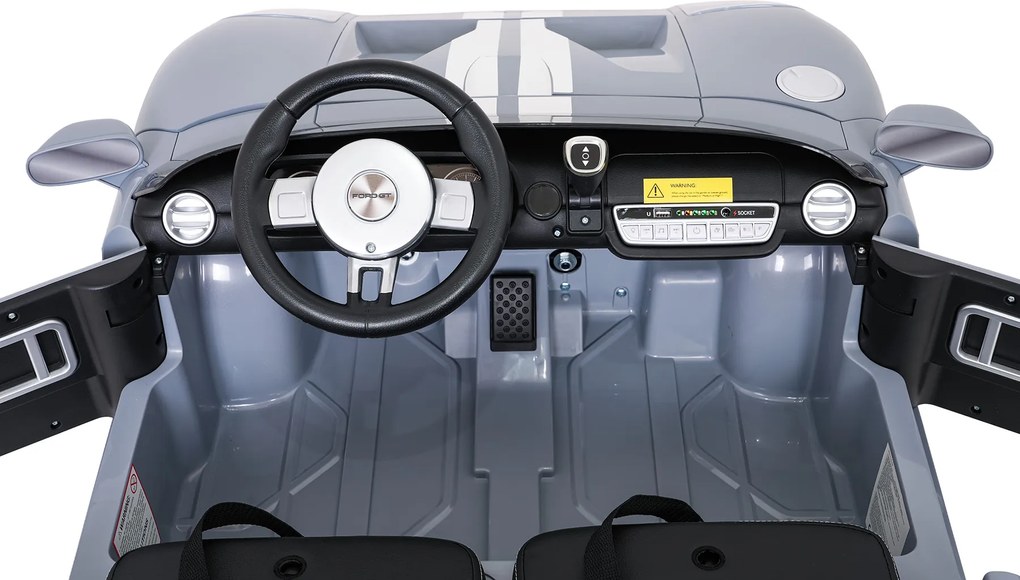 Ramiz Vozidlo Ford GT sivé