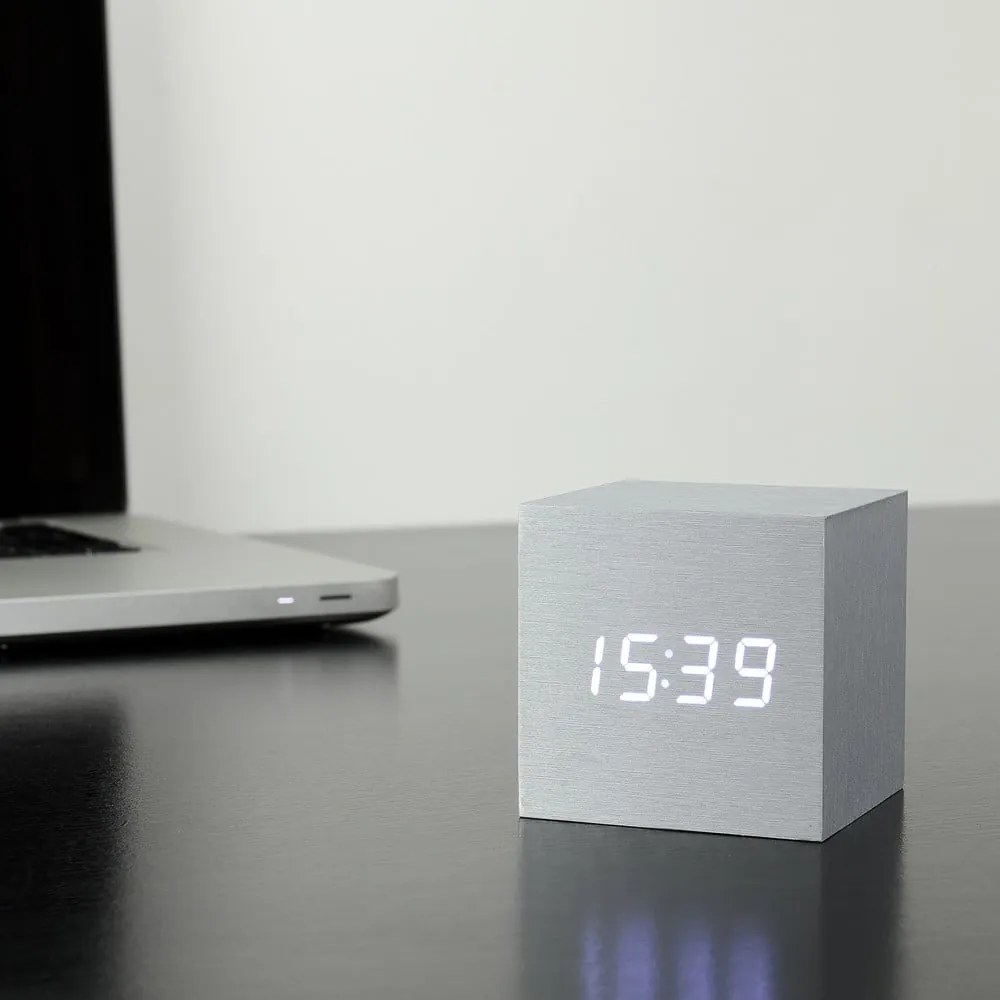 Digitálny budík Cube Click – Gingko