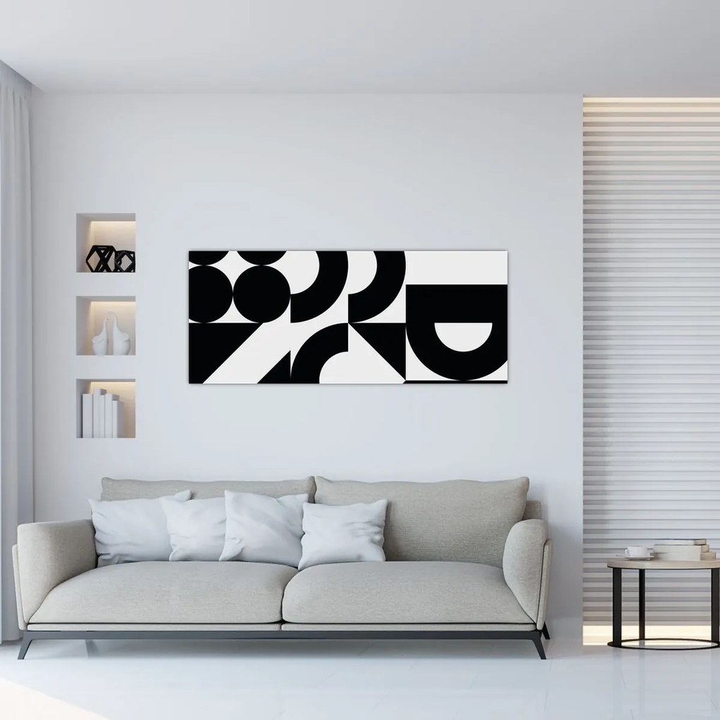 Obraz - Geometrická abstrakcia N⁰2 (120x50 cm)