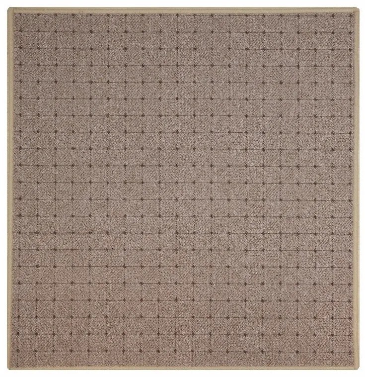Condor Carpets Kusový koberec Udinese béžový new štvorec - 120x120 cm