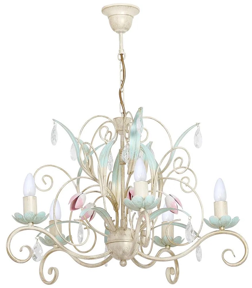 Luster LUCE 5xE14/60W/230V