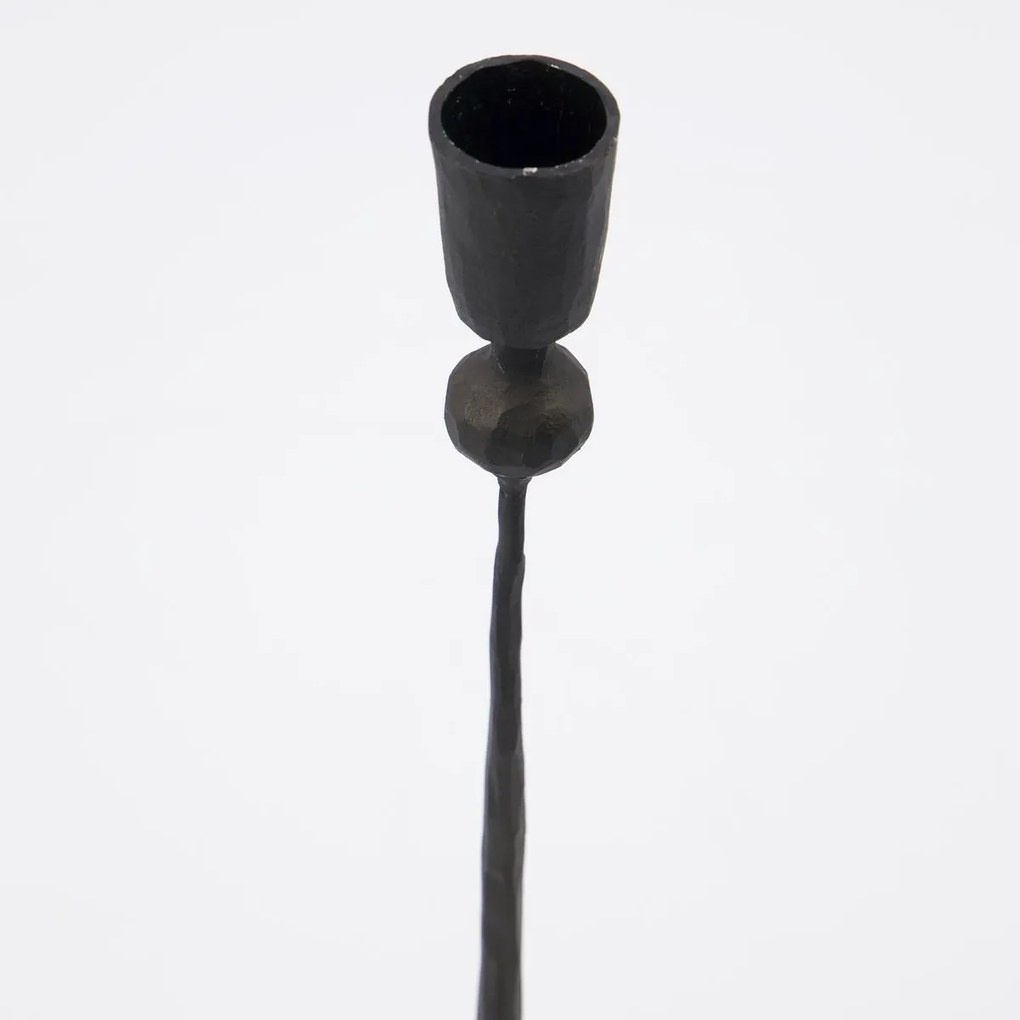 House Doctor Kovový svietnik Trivo Black – medium
