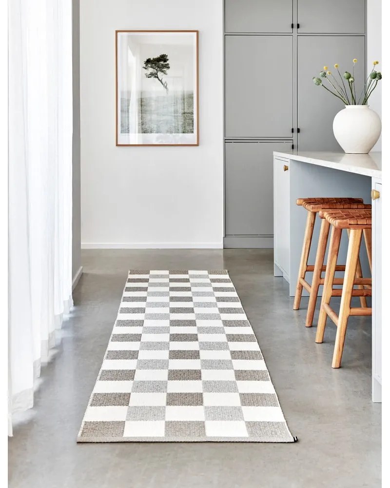 Béžovo-krémový vnútorný a vonkajší behúň 70x160 cm Pix Dark Linen – Pappelina