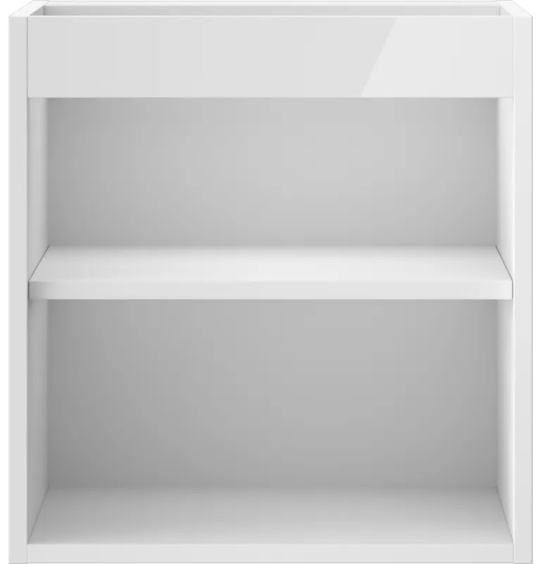 Mexen Box-A, závesná skrinka 45 cm, biela lesklá, 91AX1-0450-470-1-00