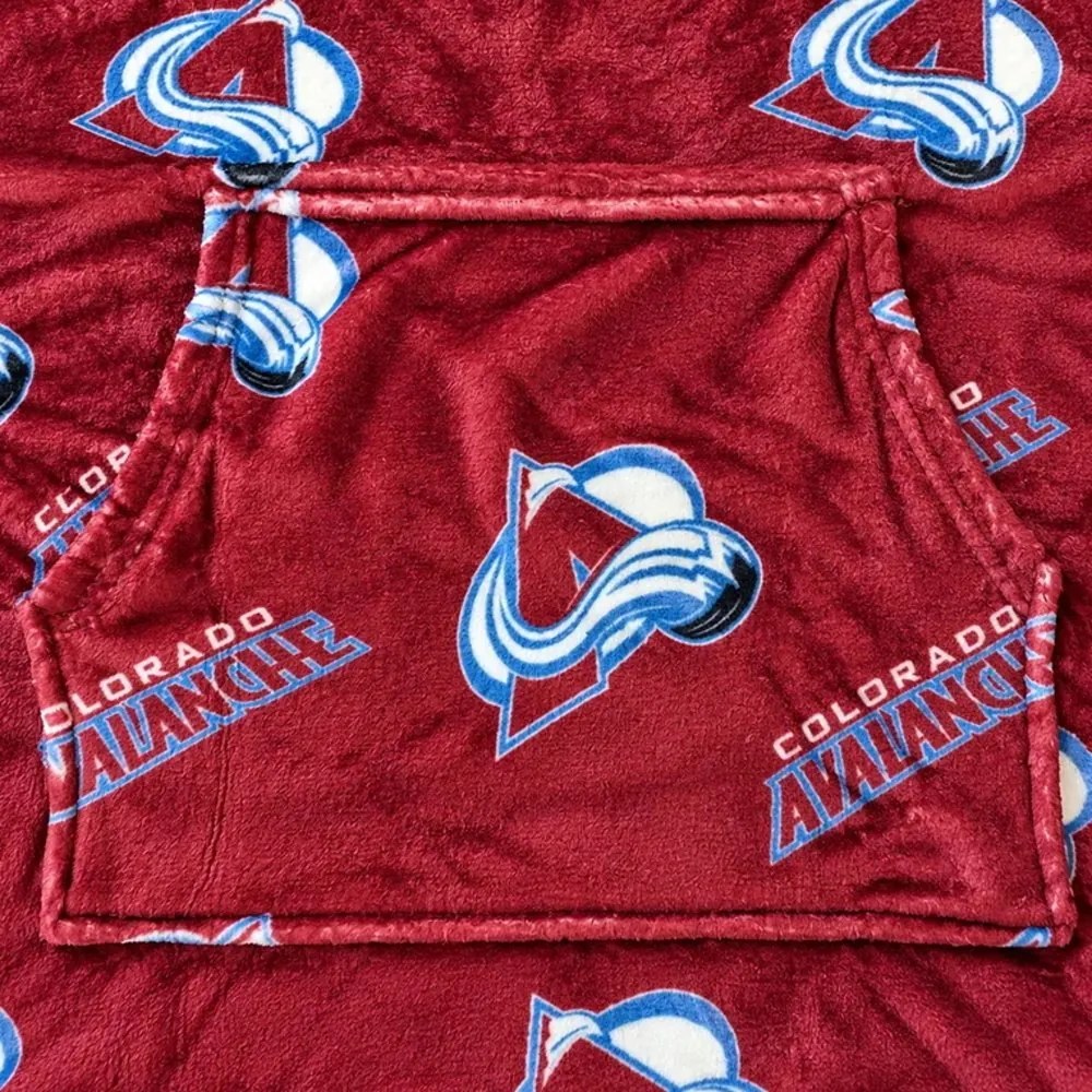 Mikinová televízna deka NHL Colorado Avalanche – veľ. S