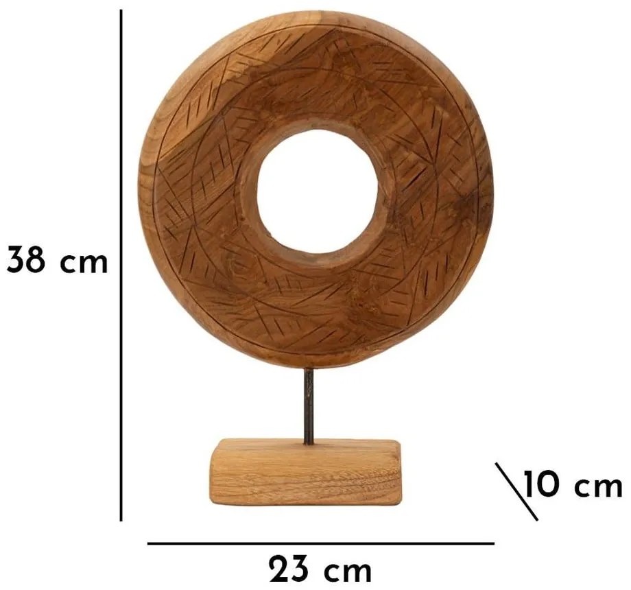 Drevená soška (výška 38 cm) Dorat – Mauro Ferretti