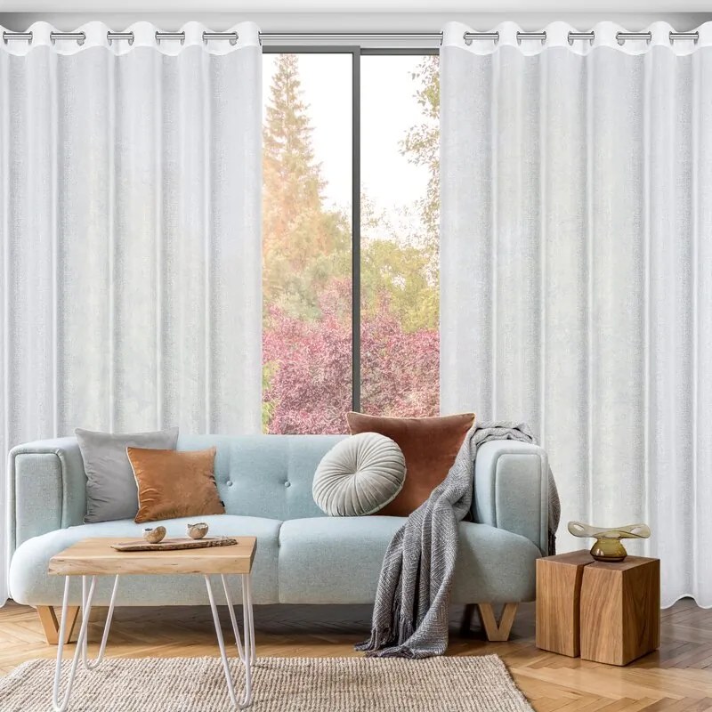 ZÁCLONA LENA 250 X 250 CM BIELA