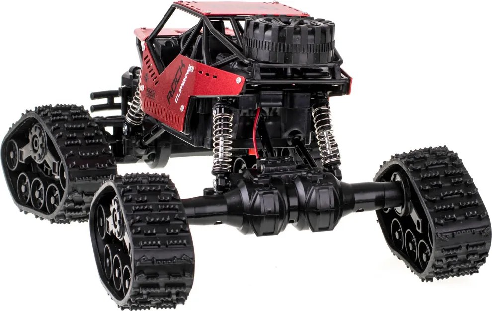 KIK RC Rock Crawler 4x4 LH-C012 diaľkovo ovládané auto, 1:16, červené