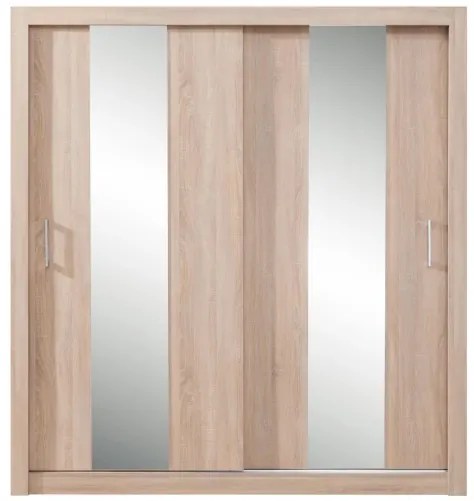 Šatník Duca 200, biela mat