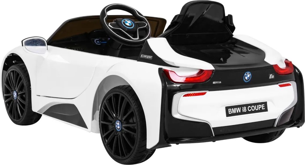 Ramiz Elektrické autíčko BMW i8 Lift biele + diaľkové ovládanie