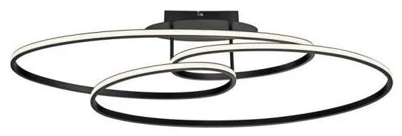 JUST LIGHT. 15321-18 - LED Stropné svietidlo LUMACA LED/33W/230V čierna