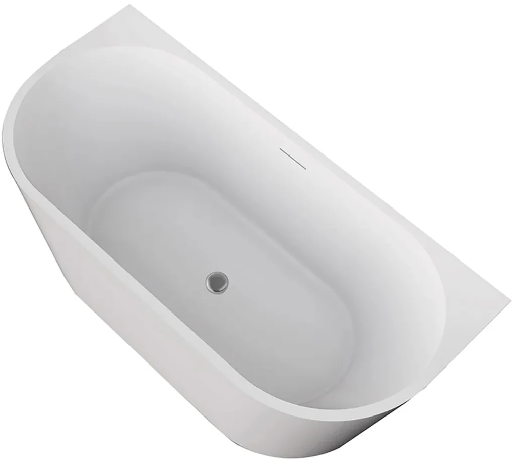 Cerano Grazia, voľne stojaca akrylátová vaňa 170x80 cm, biela, CER-CER-413624
