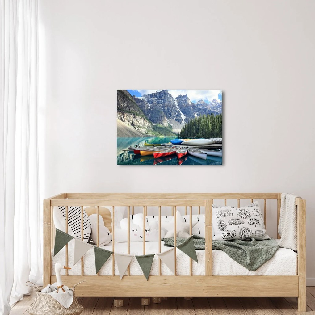 Obraz - Moraine Lake (70x50 cm)