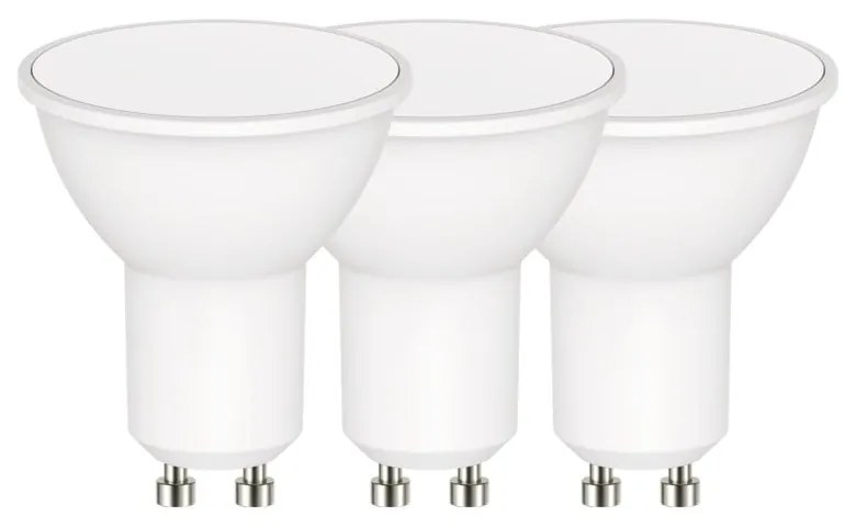 Súprava 3 LED žiaroviek EMOS Classic MR16 Neutral White, 8,4W GU10