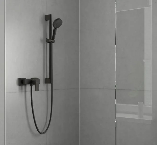 Hansgrohe Vernis Blend, ručná sprcha Vario Ø 100 mm, čierna matná, HAN-26270670