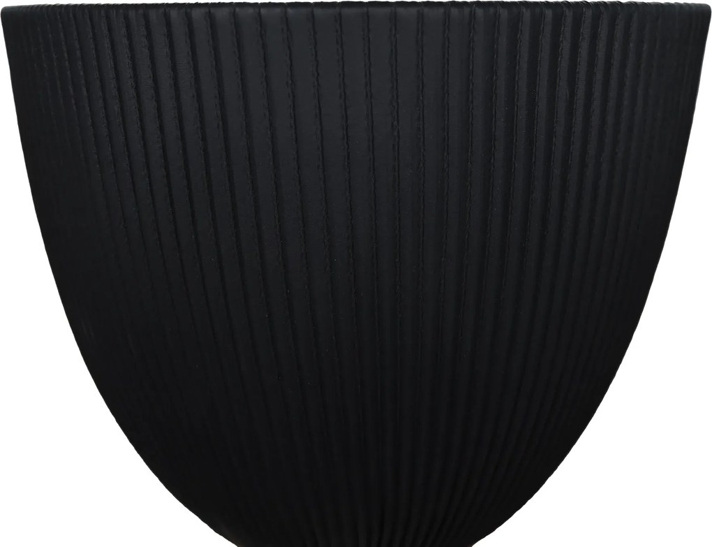Konferenčný stolík Modig 47 cm eko koža zlatý/čierny